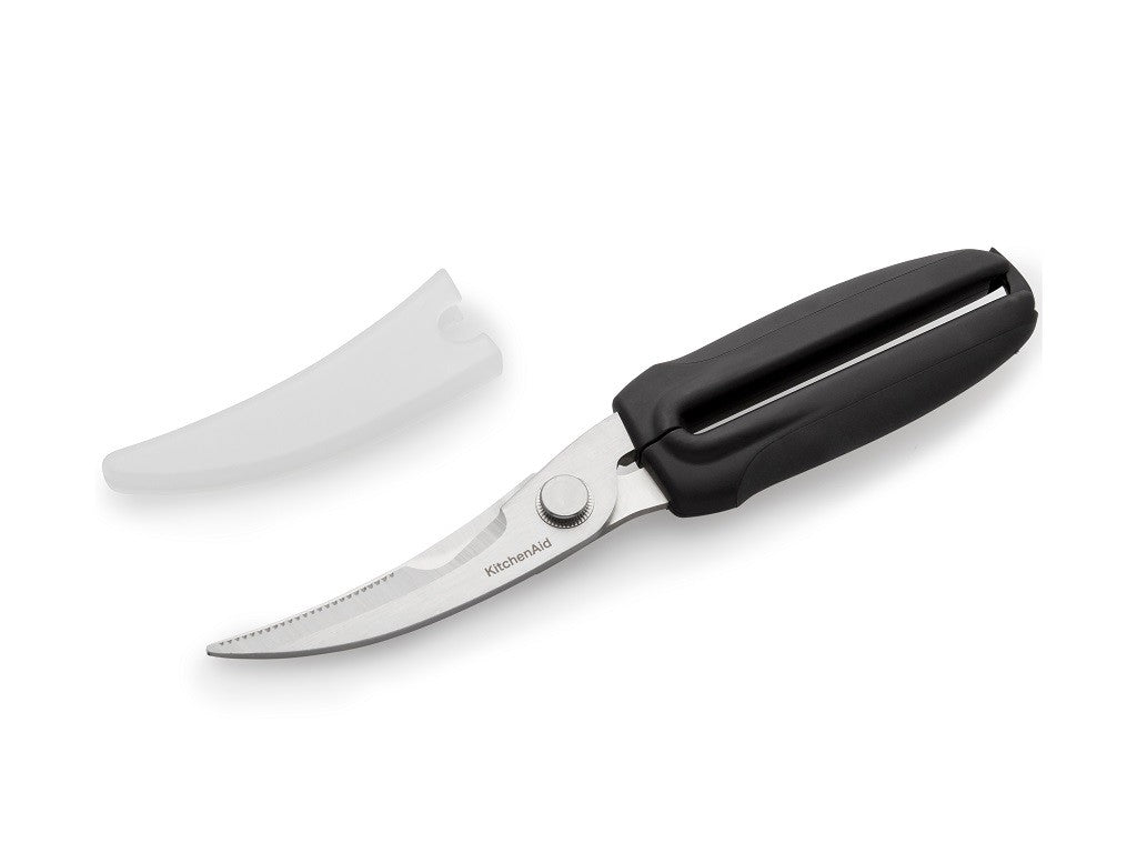 KitchenAid Universal Poultry Shears - Heavy Duty Kitchen Scissors for Cutting Chicken, Turkey & Meat - Perfect for Butchering, Food Prep & Cooking