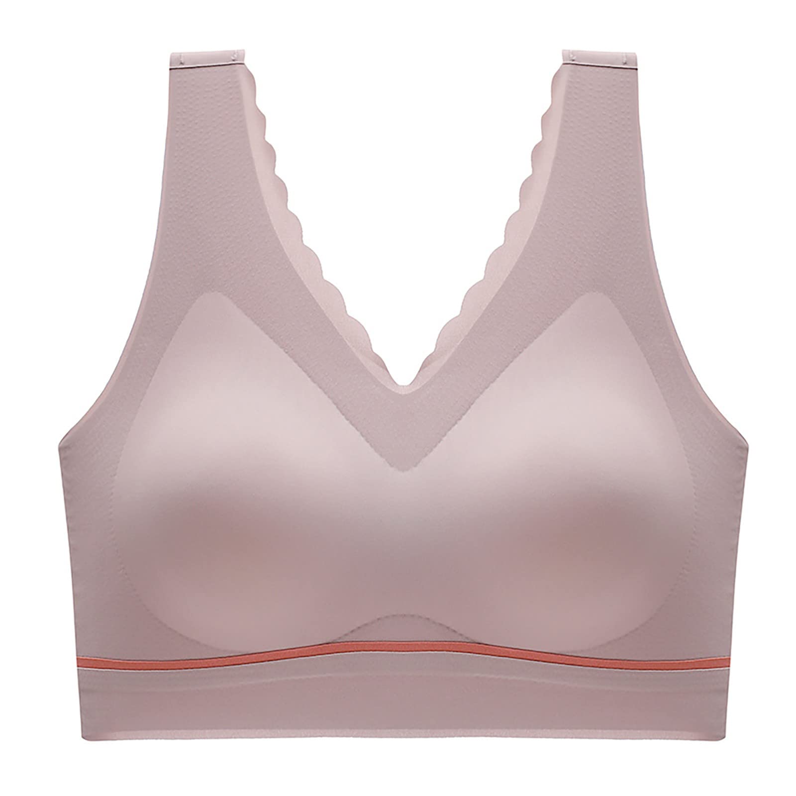 Best Women's Everyday 6-Pack Sports Bras - Wireless Strapless Push Up High Impact Support for Yoga, Running & Gym Workouts