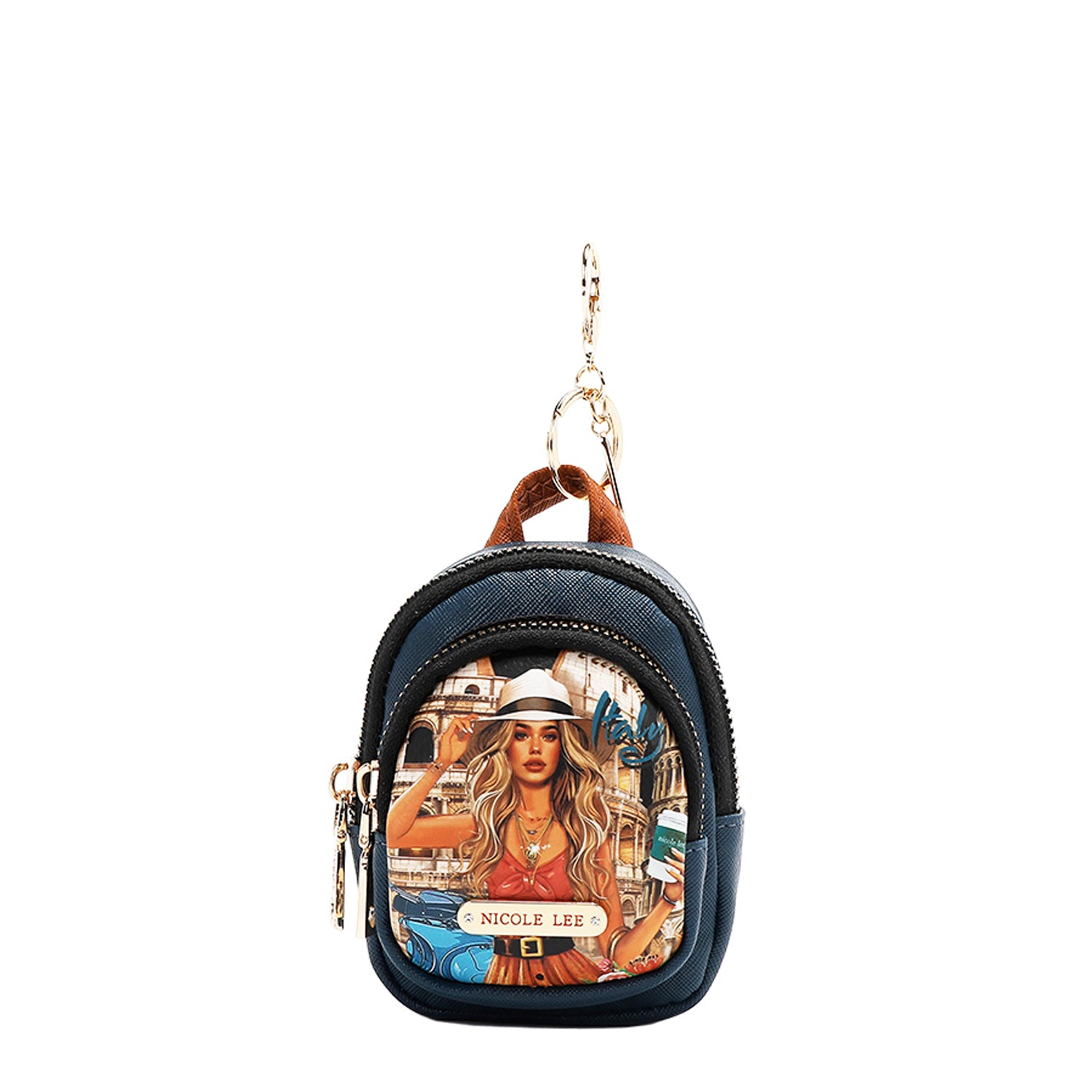 Mini Zip Backpack Coin Purse - Compact & Stylish Wallet for Travel, Shopping, and Everyday Use