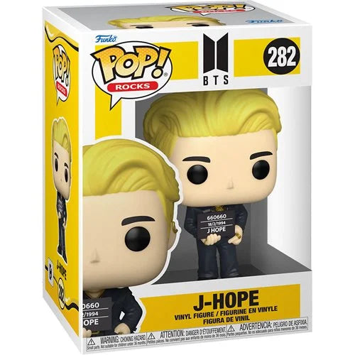 BTS Butter J-Hope Funko Pop! Vinyl Figure #282 - K-Pop Collectible for BTS Fans, Perfect for Display & Gift Giving