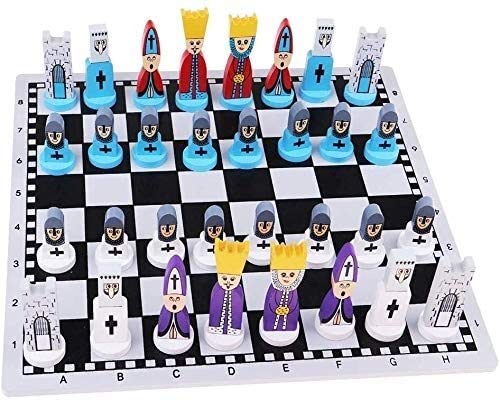 Portable Chess Set with Checkers & Backgammon - 3-in-1 Travel Board Game for Kids & Adults | Educational Toys for Home, Office & Travel | Perfect for Family Game Nights & Outdoor Activities