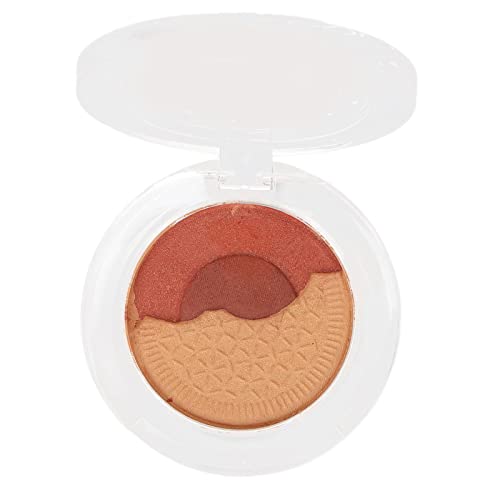 3.8g Portable High-Pigment Long-Lasting Eyeshadow Palette - 3-in-1 Travel Makeup Kit for Professional & Everyday Use | Perfect for Parties, Weddings, Office & Travel Makeup | Ideal for On-the-Go Touch-Ups, Quick Makeup & Compact Storage