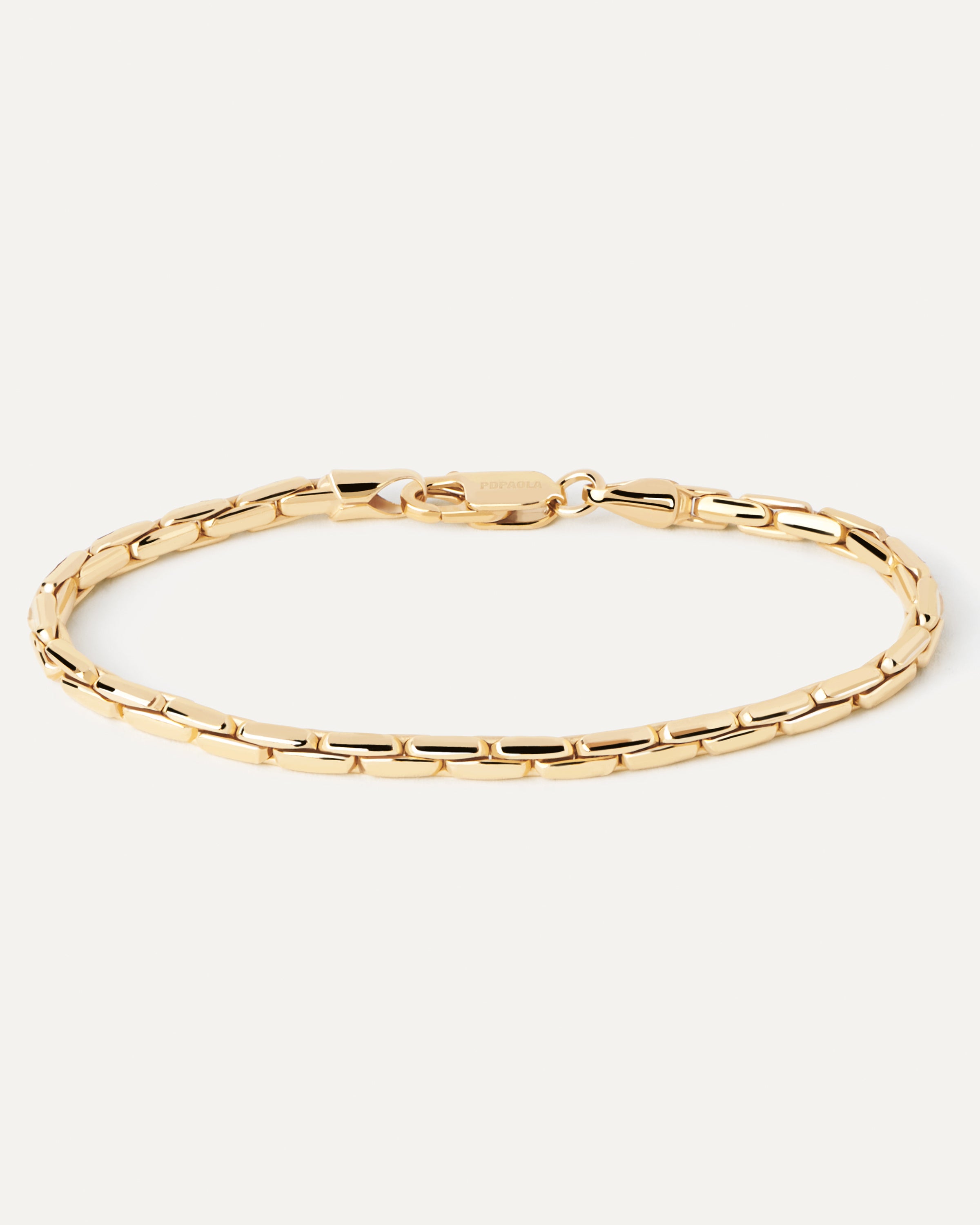 Large Boston Chain Bracelet for Women - Trendy Gold & Silver Chunky Link Bracelet Jewelry - Perfect for Casual Wear, Parties & Gifts