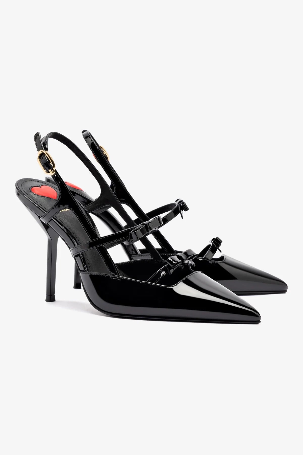 Brooks Women's Pump Shoes - Black Patent Leather Formal Pumps for Work, Office & Special Occasions