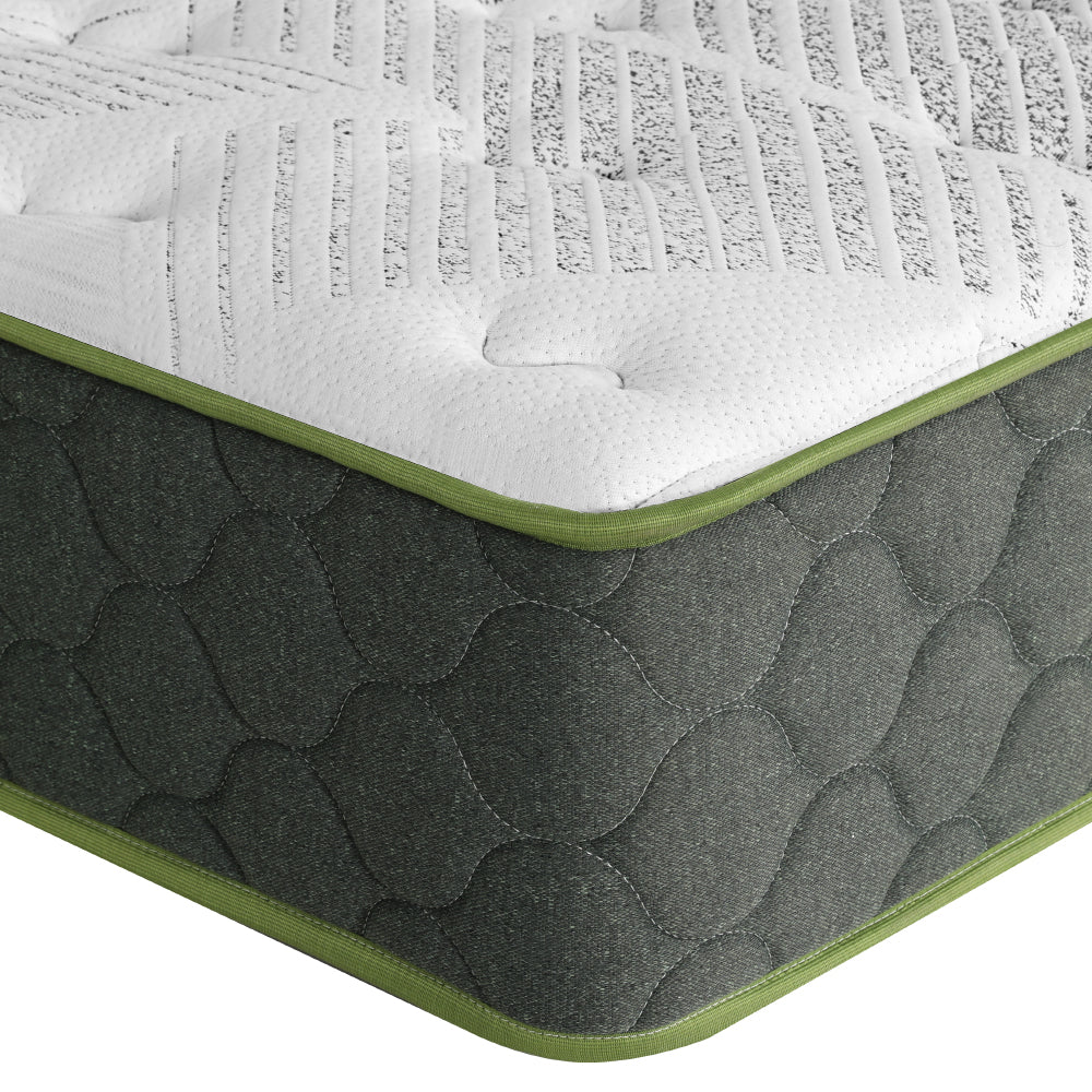 Premium Beryl Series Green Tea Infused Mattress - 25cm Thick Double Size for Ultimate Comfort | Perfect for Bedrooms, Guest Rooms & Dormitories