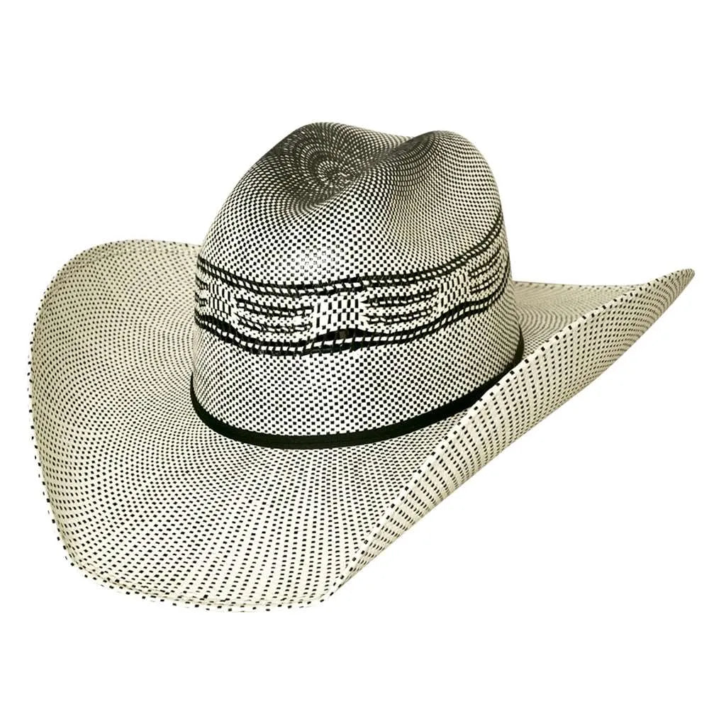 Bullhide Justin Moore Redneck Reason Straw Cowboy Hat - Western Style Sun Hat for Men, Country Music Festival, Outdoor Rodeo & Summer Beach Wear