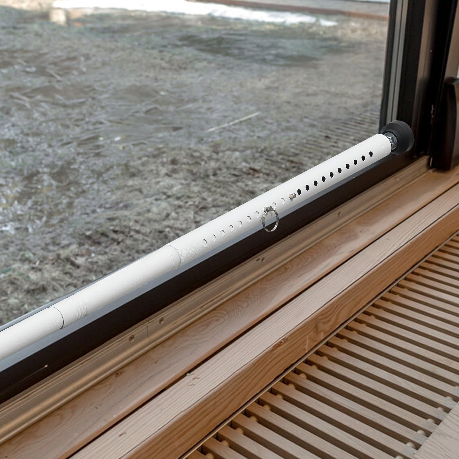 Heavy Duty Adjustable Sliding Door Security Bar 17