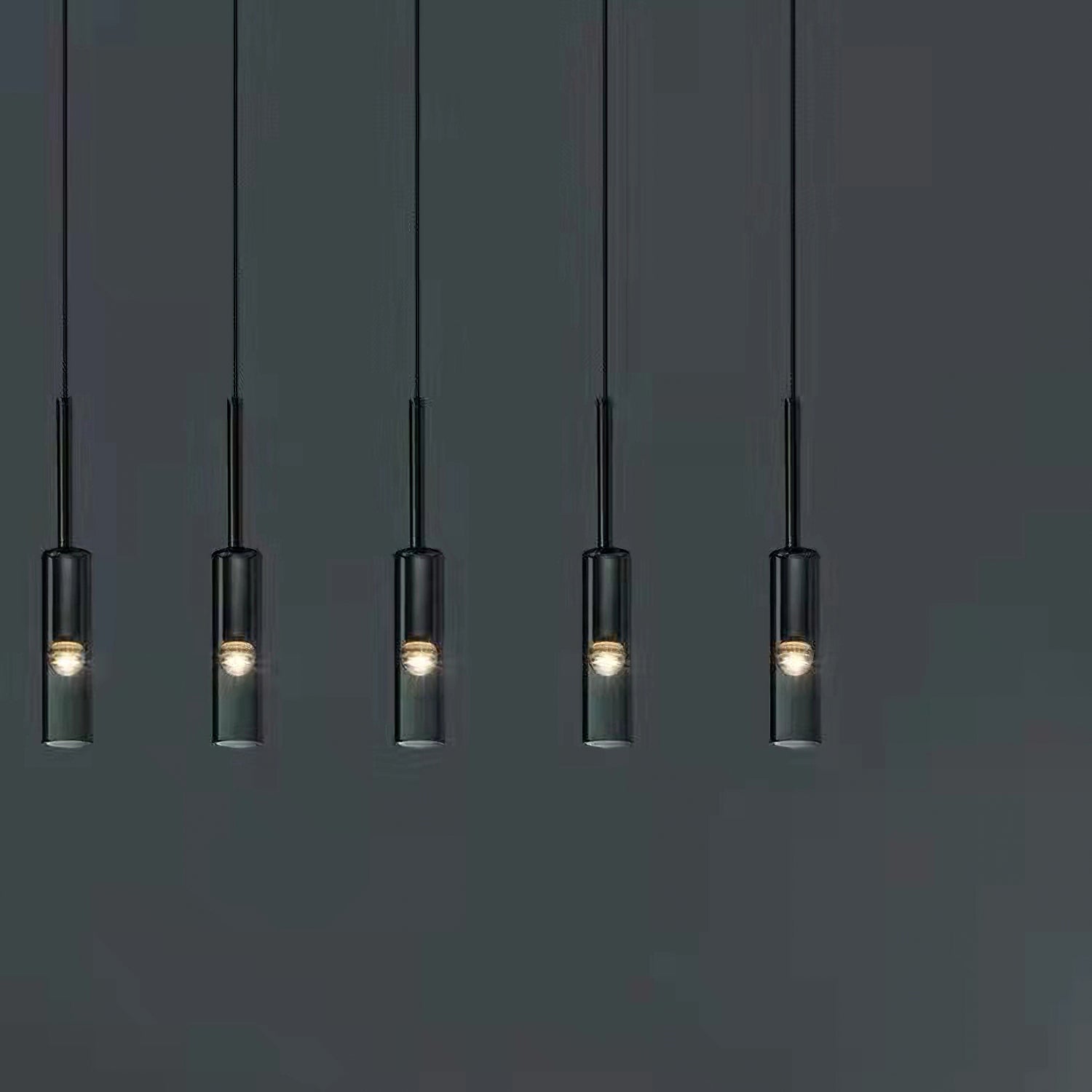 Charlot Pendant Light - Modern Hanging Chandelier for Dining Room, Kitchen Island & Bedroom Lighting - Elegant Glass Ceiling Lamp Fixture