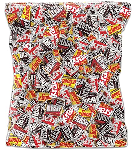 (160 OUNCE) Hershey's Chocolate Variety Pack - SPECIAL DARK, KRACKEL, MR. GOODBAR & Milk Chocolate Bars | Bulk Candy for Parties, Office Snacks & Halloween Treats