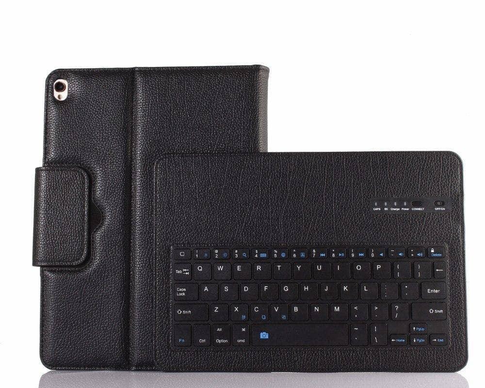 Premium Removable Wireless Bluetooth Keyboard Case for iPad Air 3 (2019) - Slim Leather Look Design with Backlit Keys | Perfect for Office Work, Travel & Home Use