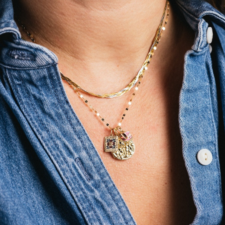 Solid Gold Celebration Charm - Elegant & Durable Jewelry for Birthdays, Anniversaries & Special Occasions | Perfect Gift for Her