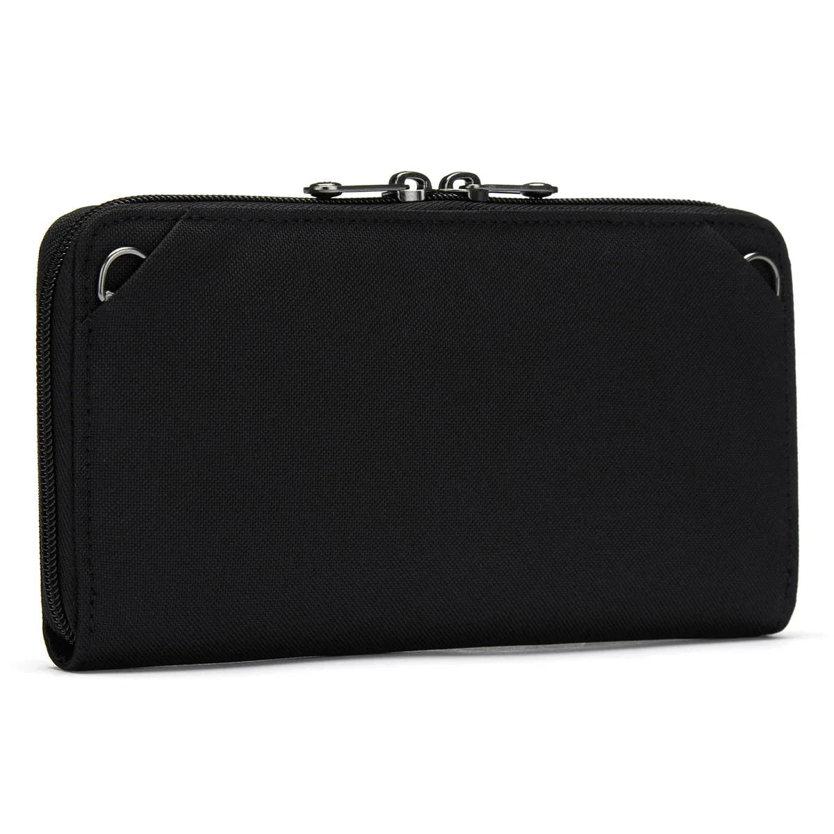 Pacsafe RFIDsafe™ RFID Blocking Continental Wallet - Secure Travel Wallet for Credit Cards & Passport - Perfect for International Trips & Daily Commute