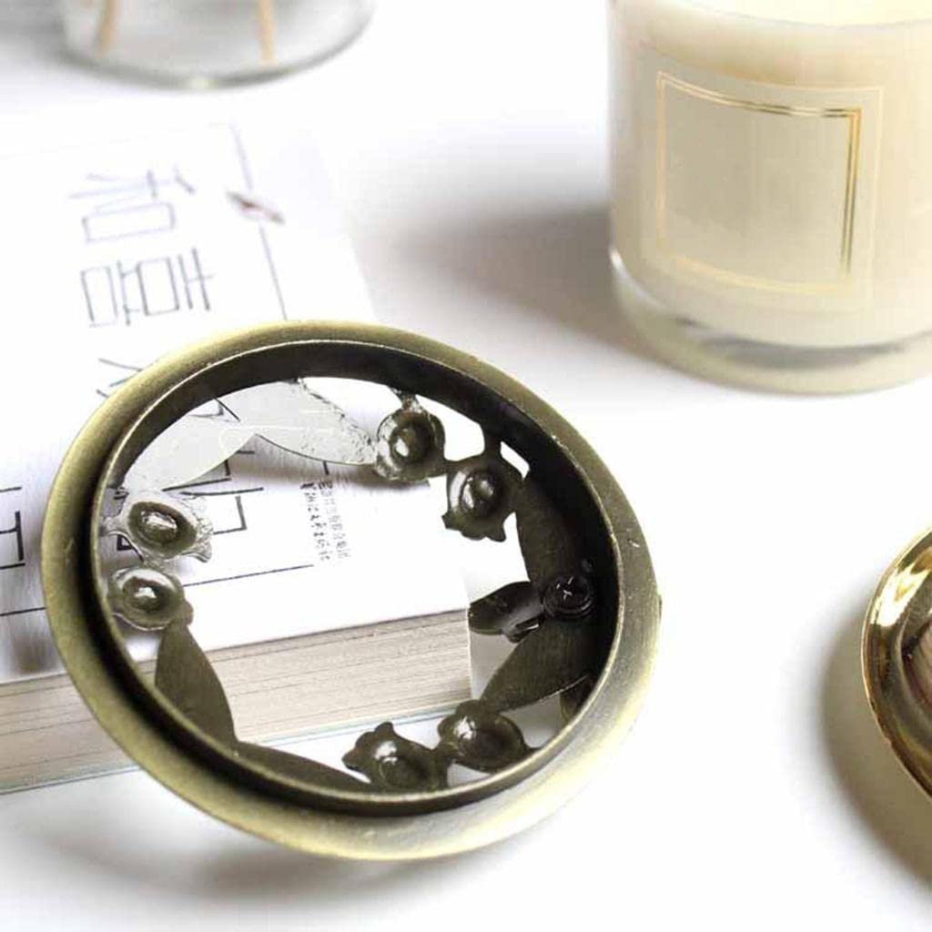 TOG Candle Lid Cover Shades for 73-81mm Jar Candles - Butterfly Flower Design Candle Accessories | Home Decor & Kitchen Essentials | Perfect for Aromatherapy, Romantic Dinners & Cozy Home Ambiance