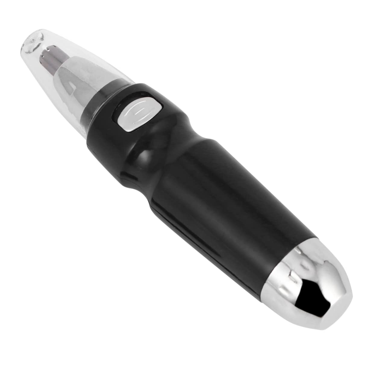 NOLITOY Electric Nose Hair Trimmer & Facial Hair Clipper for Men - Rechargeable Nose Ear Eyebrow Trimmer with LED Light - Perfect for Travel, Grooming Kits & Personal Care (Black)