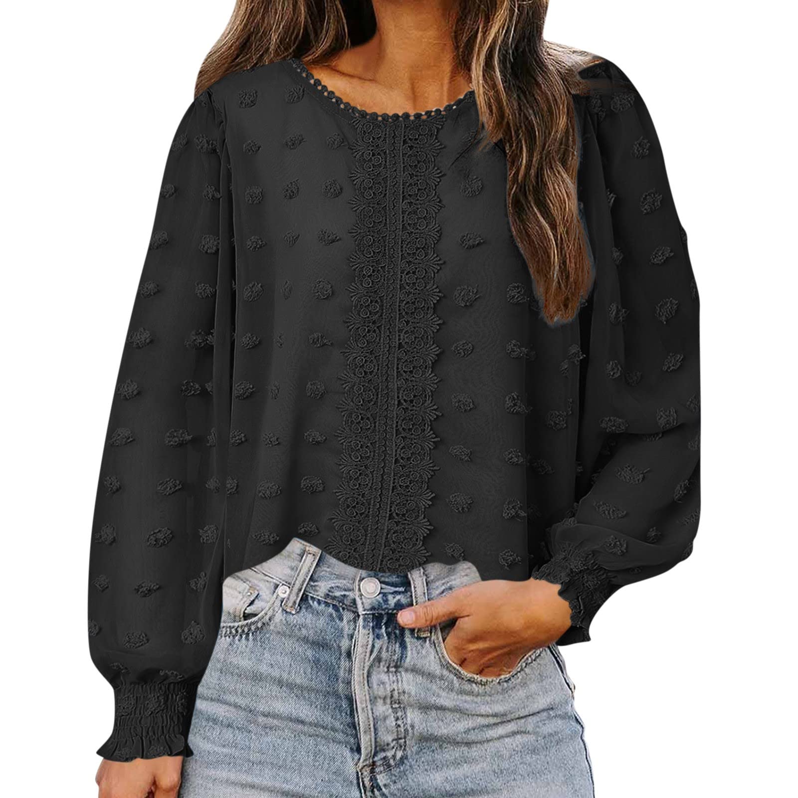 Women's Printed Blouse - Elegant & Sexy Casual Tops for Dressy or Everyday Wear | Perfect for Office, Date Night & Weekend Outfits