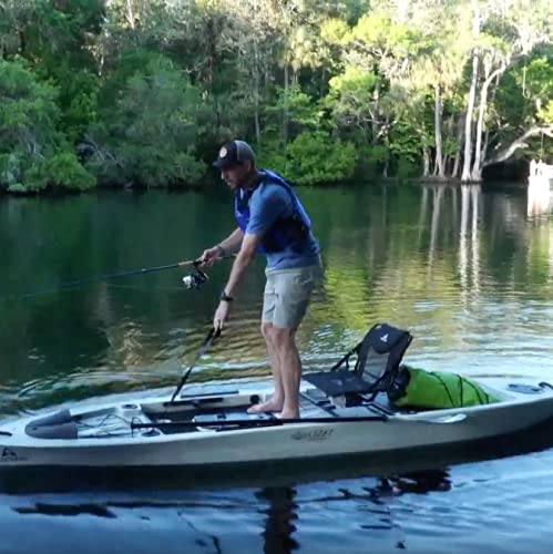 **Kayak Stand Up Assist Strap – Heavy Duty Pull Up Strap for Kayaks & Canoes – Adjustable Length 34-54 Inches – Multi-Purpose Drag Handle – Perfect for Fishing, Paddling & Water Sports**