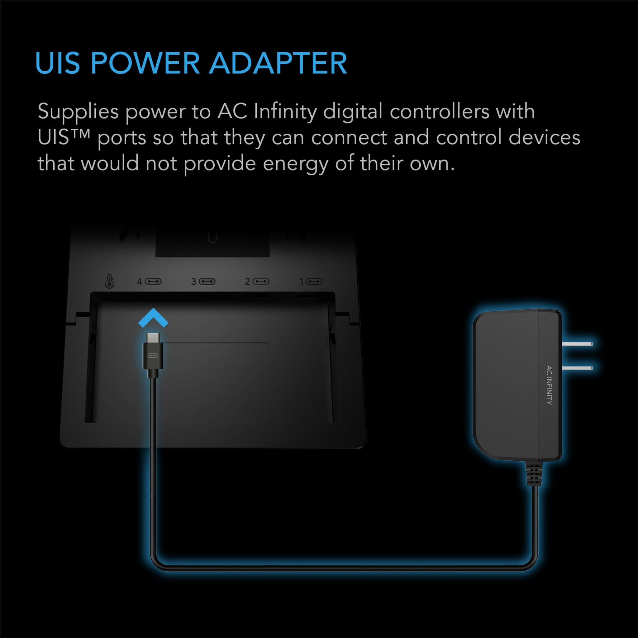 UIS Power Adapter for Gaming Controllers - Universal Charger for PS4/Xbox/Switch - Perfect for Home Gaming Setup & Travel