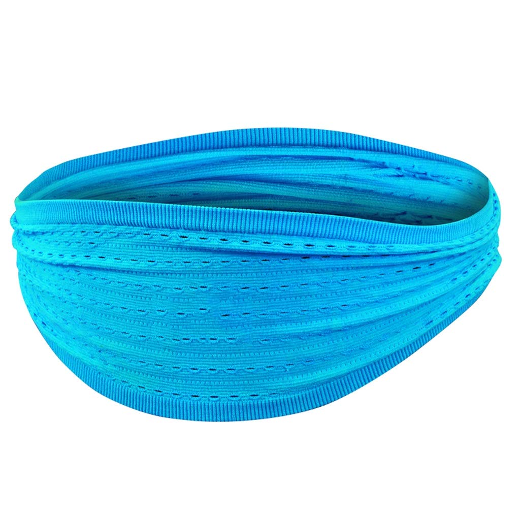 Breathable Absorbent Cycling & Yoga Headband - Non-Slip Sports Sweatband for Men & Women - Perfect for Running, Fitness, Outdoor Activities & Bike Riding