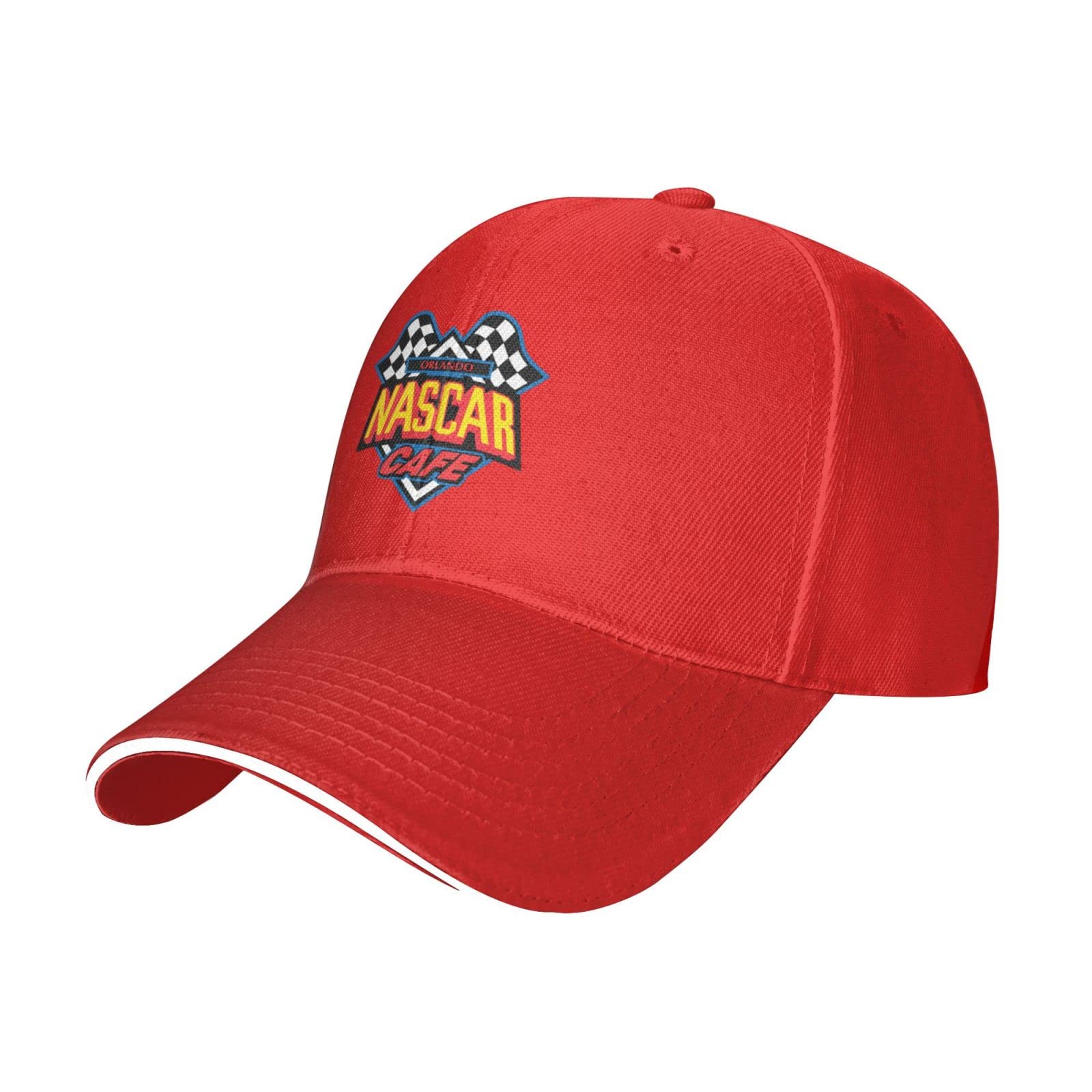 Whirose NASCAR Logo Baseball Cap for Men & Women - Adjustable & Washable Trucker Hat - Perfect for Racing Events, Outdoor Activities & Casual Wear