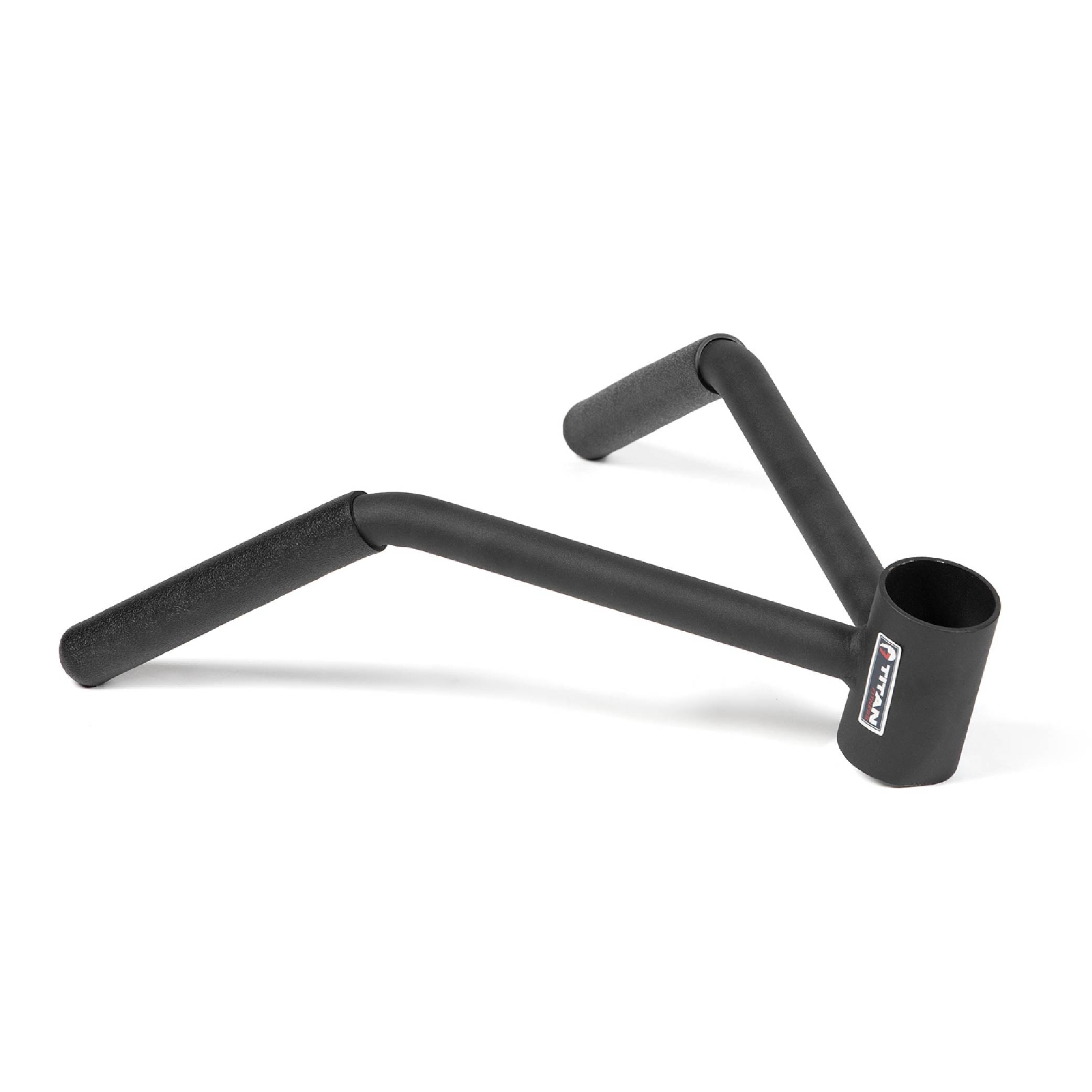 Scratch and Dent Angled Landmine Handle with Rubber Grip - Durable Gym Equipment for CrossFit, Weightlifting & Home Workouts