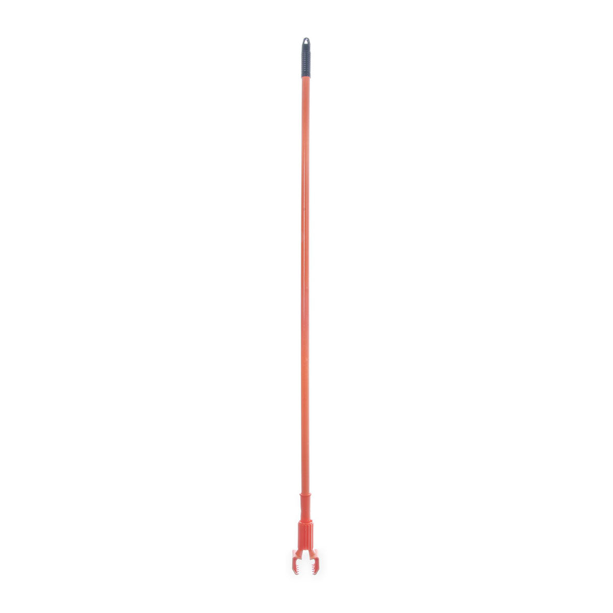 Carlisle 36947524 Heavy-Duty Jaw Style Mop Handle - 60 Inch Orange Cleaning Tool for Commercial & Home Use - Perfect for Floor Mopping, Janitorial Services & Household Cleaning