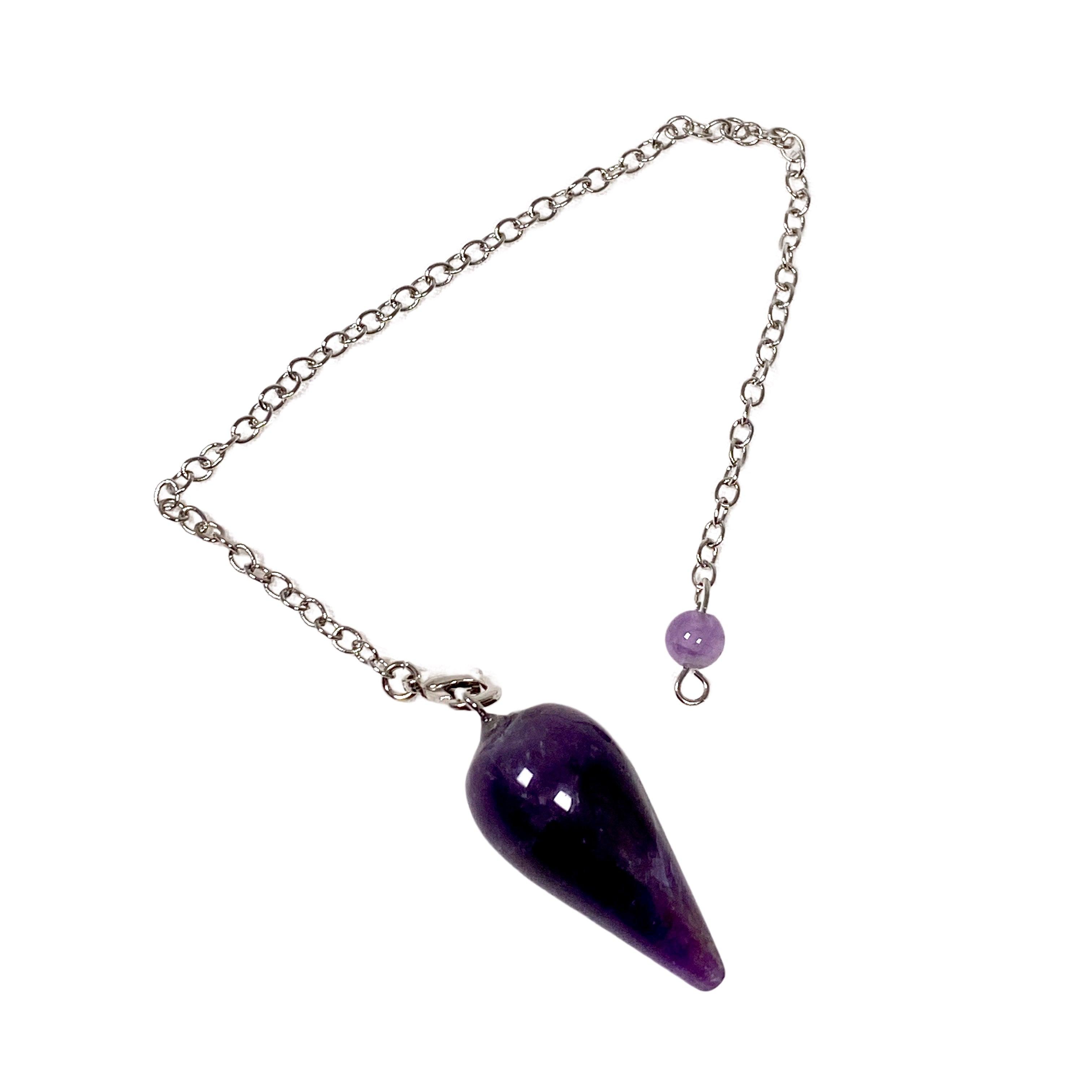 Natural Gemstone Pendulum - PD3 for Divination, Dowsing & Spiritual Healing | Perfect for Meditation, Energy Work & Chakra Balancing