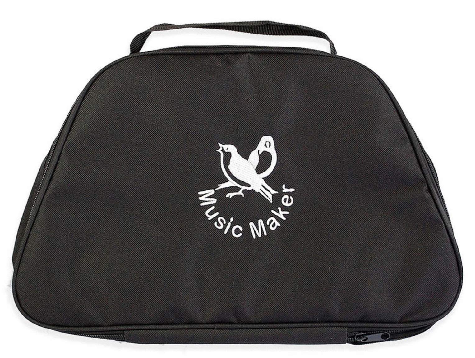 European Expressions Music Maker Lap Harp Carrying Case - Black | Portable Harp Bag for Travel & Storage | Perfect for Musicians, Performers & Music Students
