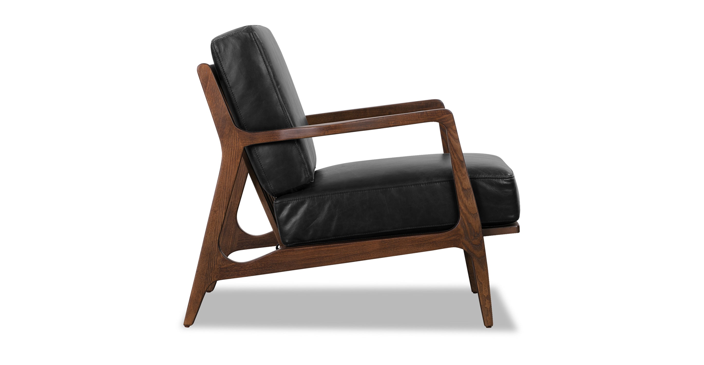 Premium Verity Genuine Leather Lounge Chair - Modern Comfort for Living Room, Office & Reading Nook - Perfect Relaxation & Stylish Home Decor