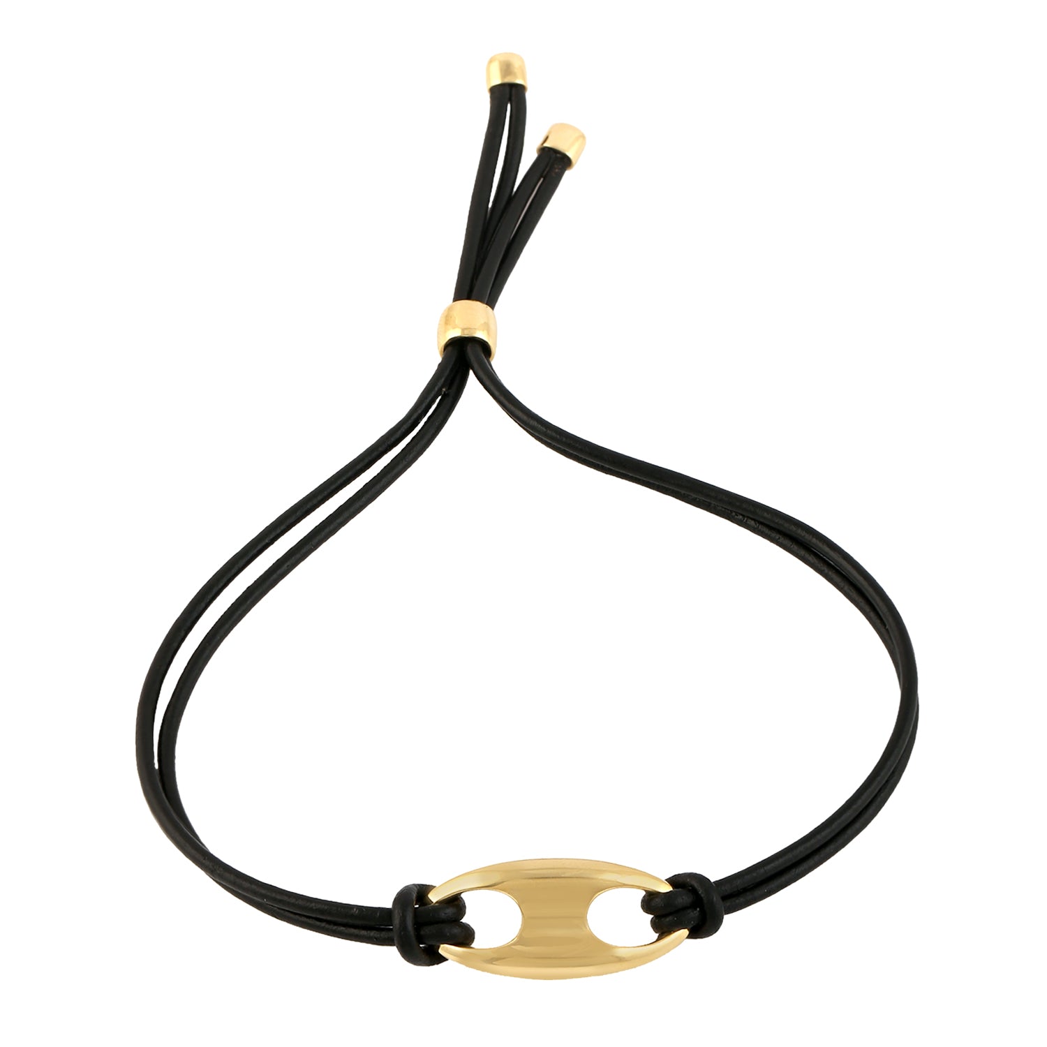 14K Yellow Gold Link Designer Bracelet for Men - Adjustable & Flexible Chain Jewelry - Perfect for Gifts, Weddings, and Everyday Wear