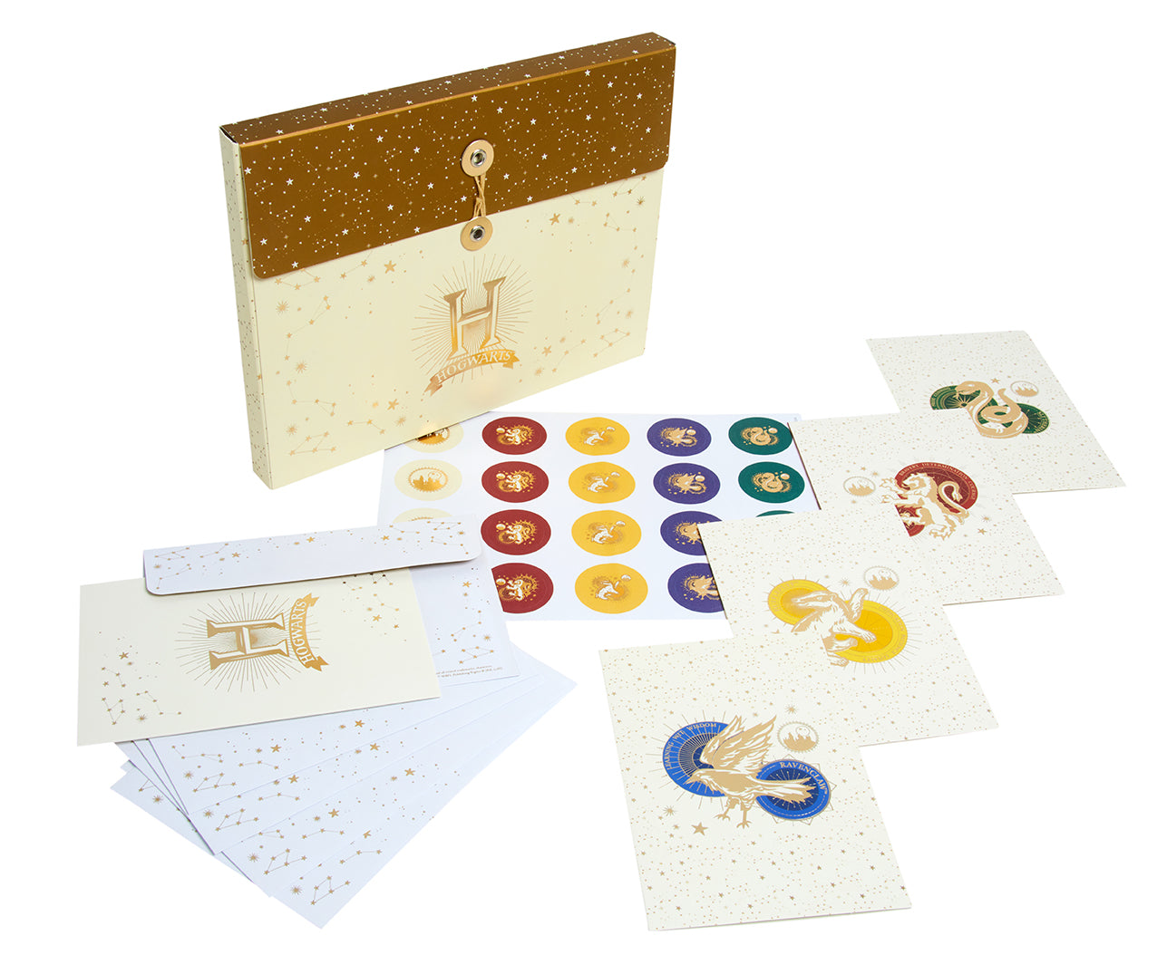 Harry Potter Hogwarts Constellation Card Portfolio Set - 20 Collectible Trading Cards for Fans | Perfect for Gifts, Display & Magic Themed Decor