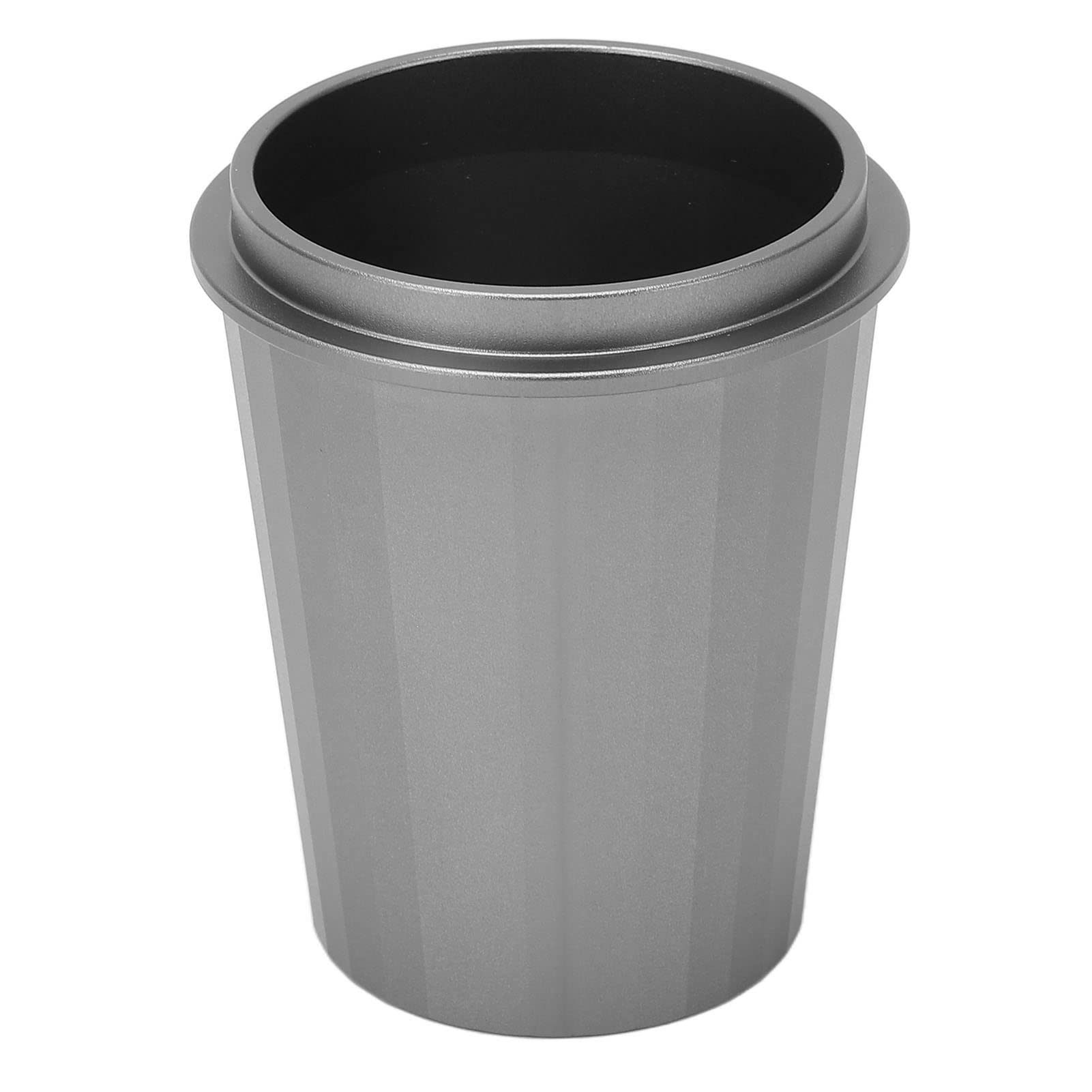 58mm Coffee Powder Feeder Dosing Cup - Anti-Stick Silver Gray Coffee Dosing Tool for Espresso Grinders | Perfect for Baristas & Home Coffee Brewing