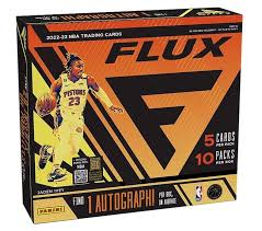 2022-2023 Panini Flux Basketball Hobby Box - 24 Packs with Autograph & Memorabilia Cards - Perfect for NBA Collectors & Fantasy League Fans