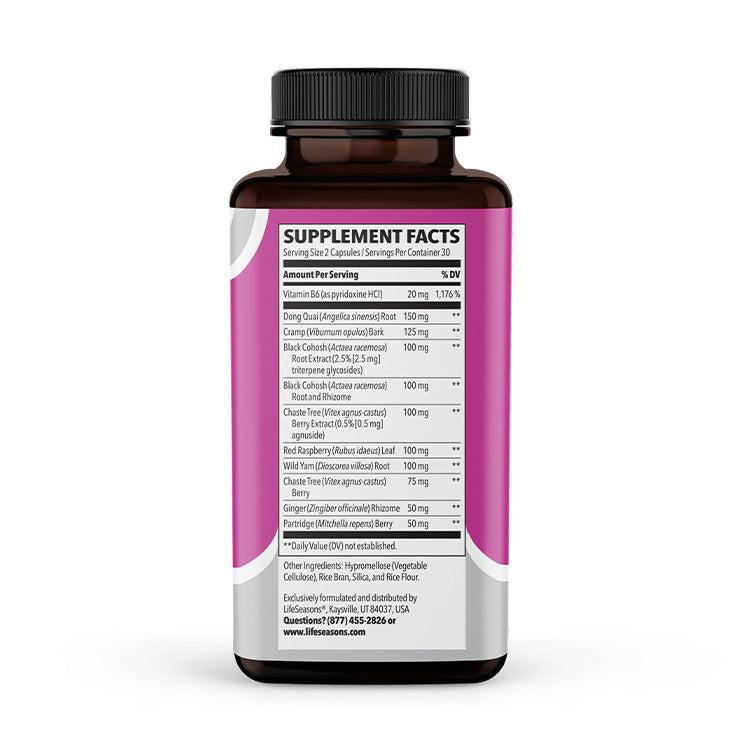 LifeSeasons PreMense T - Natural Women's Hormone Balance Supplement for Menopause Relief & PMS Support - Supports Mood, Sleep & Hot Flashes - Perfect for Daily Wellness & Menopause Symptom Management