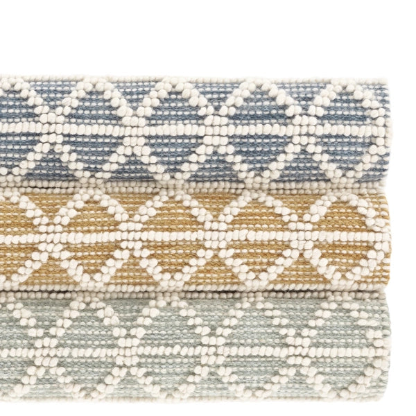 Dash & Albert Pembrook Handwoven Wool Rug - Soft & Durable Area Rug for Living Room, Bedroom, or Office - Perfect for Cozy Home Decor