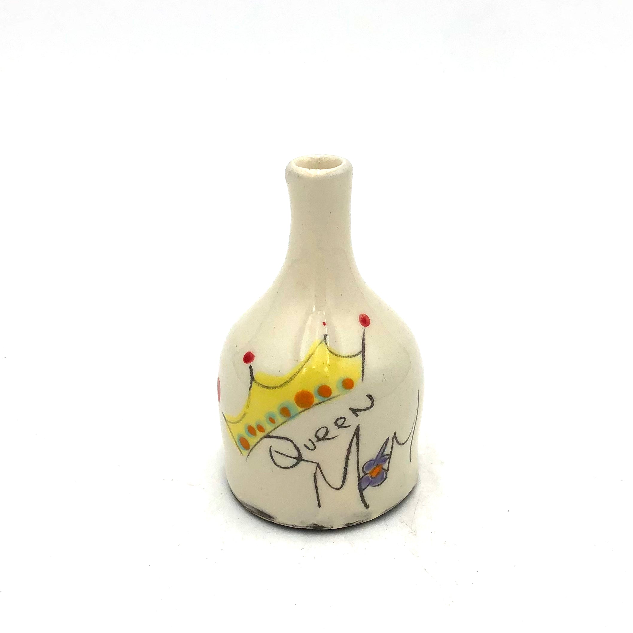 ZPOTS and Vnoelle Single Stem Vase - Assorted Floral Designs for Home Decor, Wedding Centerpieces, and Office Desk Accessories