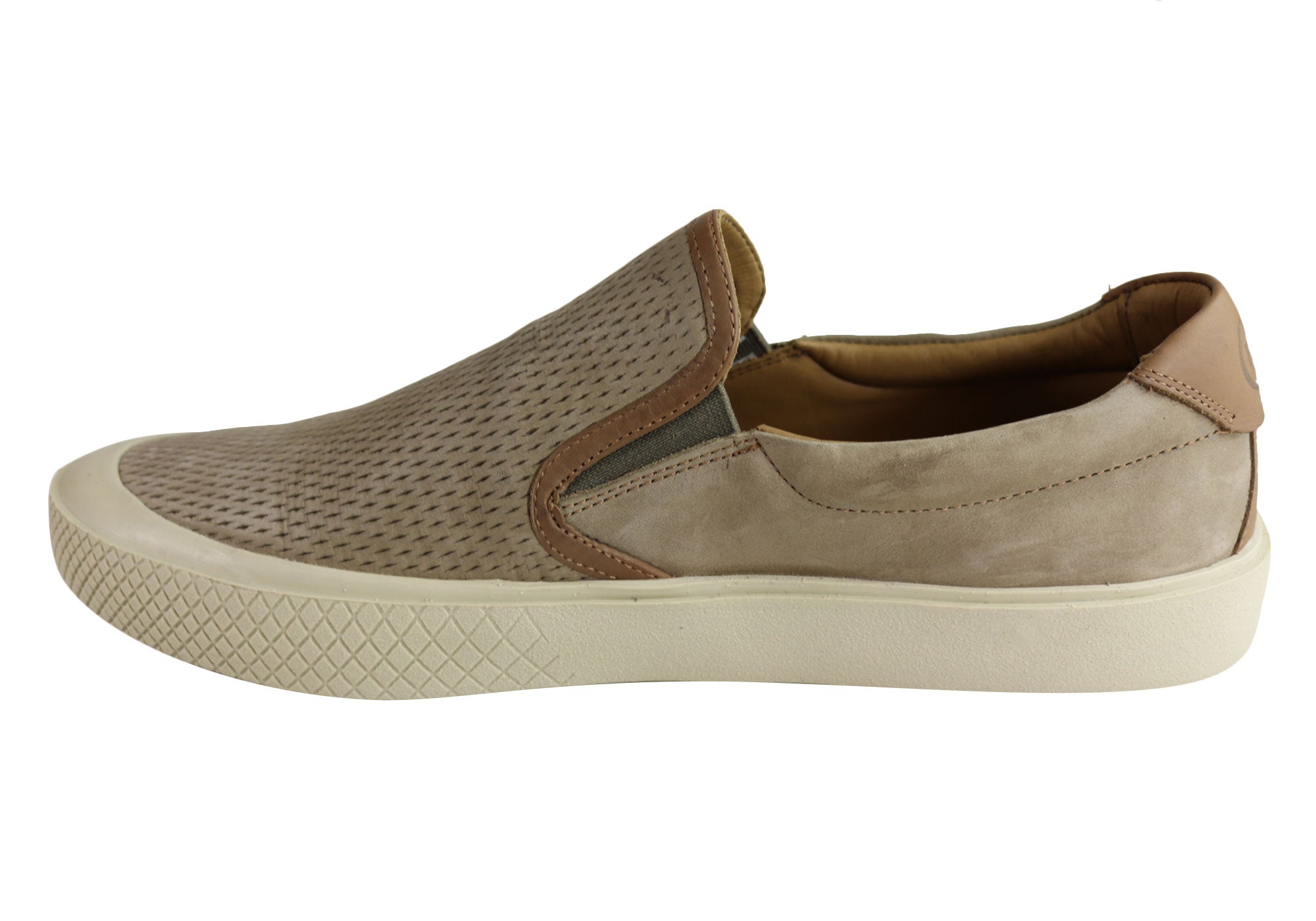 Ferricelli Justin Men's Leather Casual Shoes with Cushioning - Handmade in Brazil - Perfect for Work, Travel & Everyday Comfort