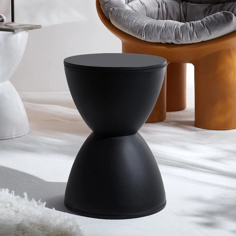 Modern Minimalist Stool - Sleek Designer Bar Stool for Kitchen, Dining Room & Home Decor - Aesthetic & Functional Seating for Small Spaces
