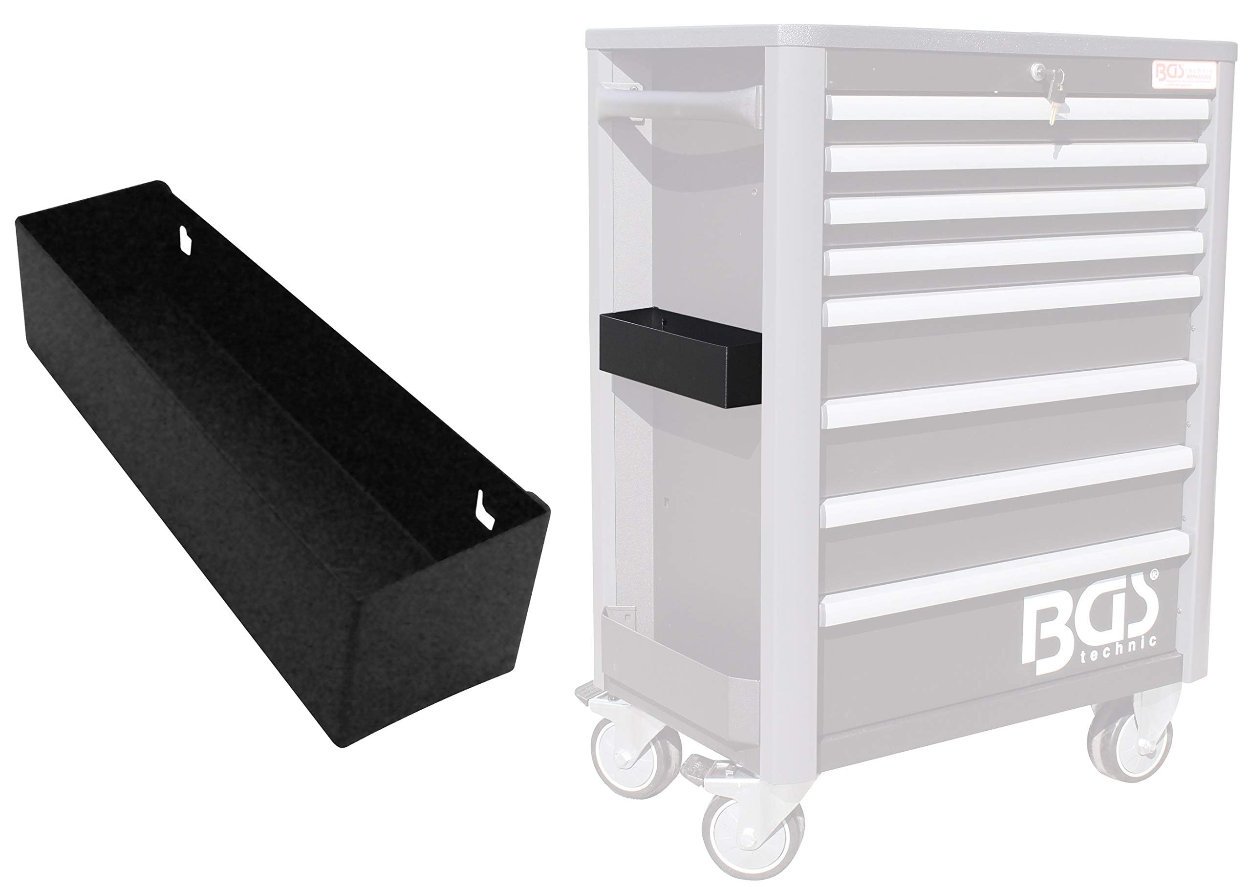 BGS 67163 Heavy Duty Document Tray for Workshop Trolley PRO - Organize Files & Tools in Garage, Office, or Workshop