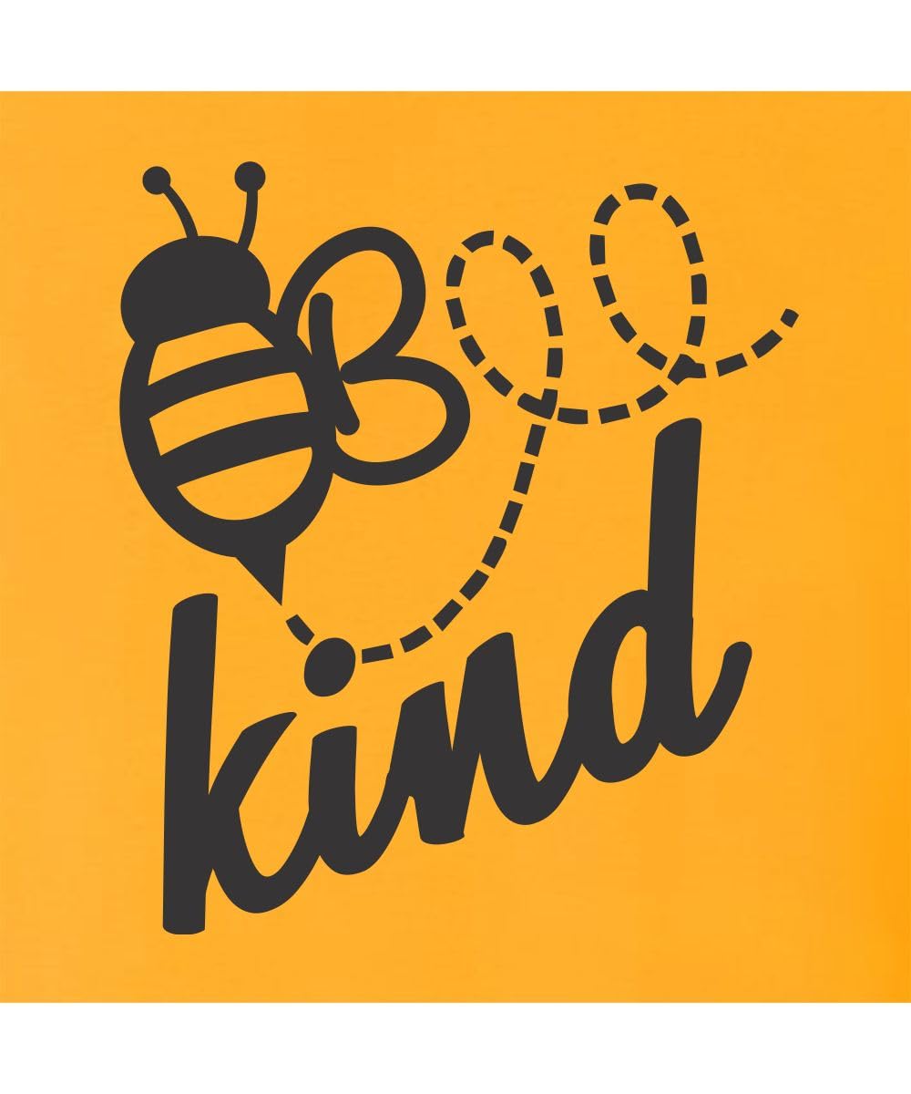 Go All Out Adult Bee Kind T-Shirt - Funny Cute Bee Graphic Tee for Women & Men - Perfect for Casual Wear, Animal Lovers & Nature Enthusiasts