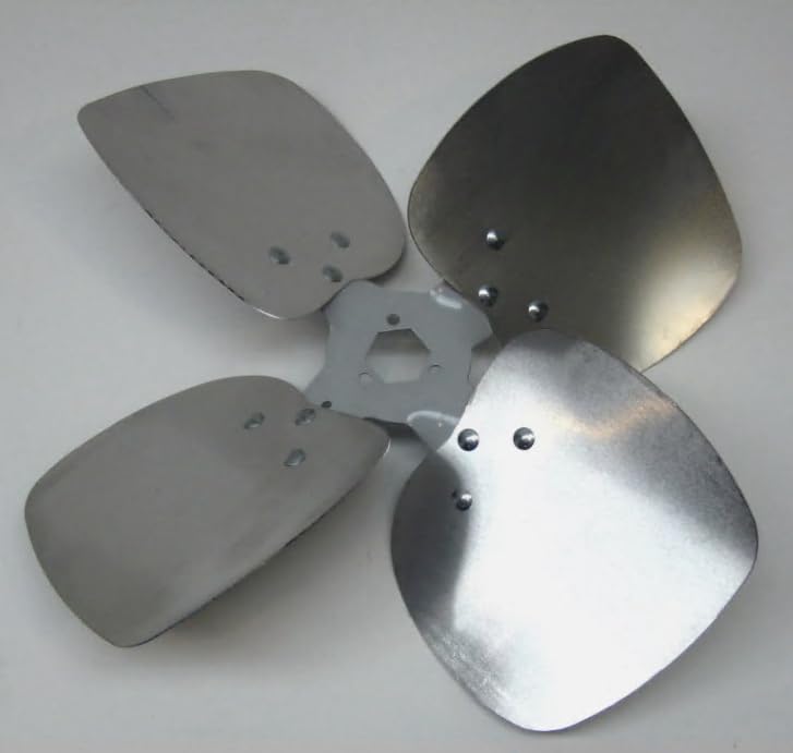 60760301 Replacement Fan Blade for OEM Rotation - Compatible with Various HVAC Systems, Cooling Units & Industrial Equipment - Perfect for Home, Office & Factory Use