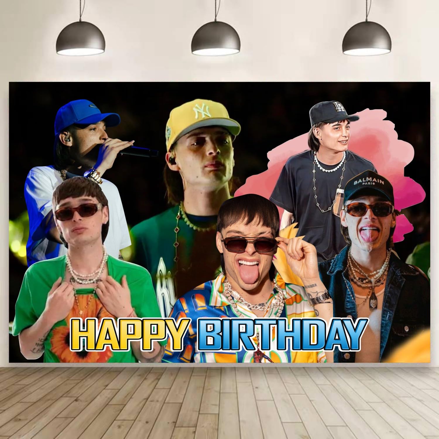 5x3ft Boys Birthday Banner Backdrop - Happy Birthday Party Decorations for Boys Birthday Party Supplies | Perfect for Indoor & Outdoor Birthday Celebrations