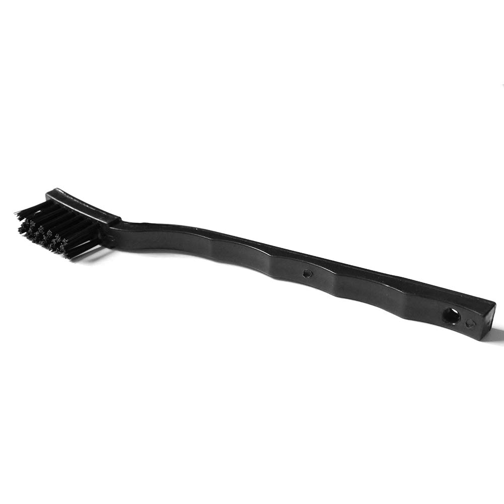 10PCS Anti Static ESD Cleaning Brush Kit for Keyboard, PCB, Motherboard - Safe Electronics Cleaning Tool Set (Black) - Perfect for Computer Repair, Circuit Board Maintenance & Electronic Device Cleaning
