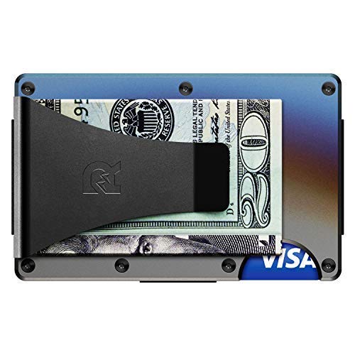 Slim Minimalist RFID Blocking Front Pocket Wallet for Men - Carbon Fiber Design | Secure & Stylish for Everyday Carry, Travel & Business Use
