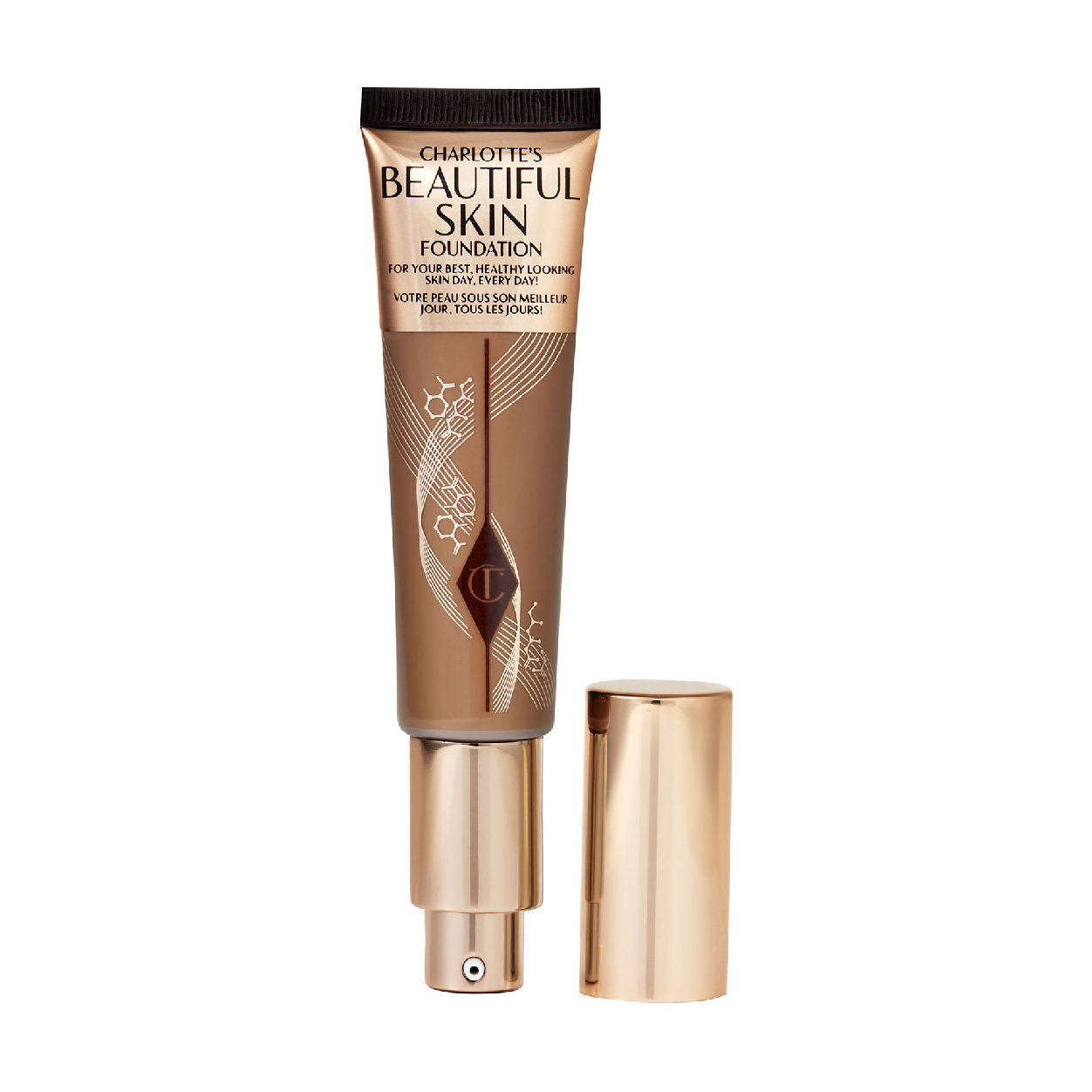 Charlotte's Beautiful Skin Foundation - Flawless Full Coverage Liquid Makeup for All Skin Types | Perfect for Daily Wear, Special Occasions & Photography