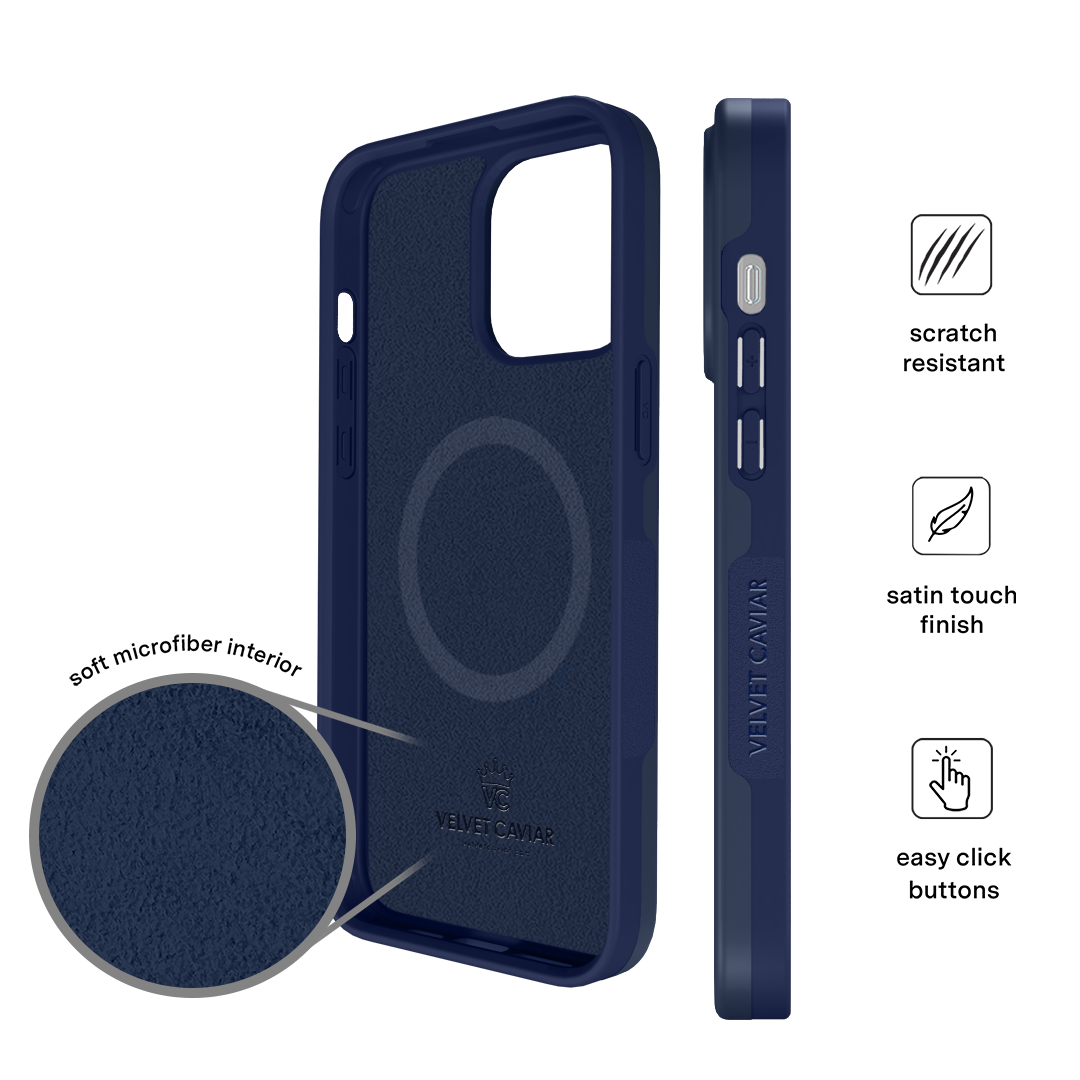 Premium Admiral Navy iPhone Case - Shockproof & Slim Protective Cover for iPhone [Model] - Perfect for Outdoor, Travel & Daily Use