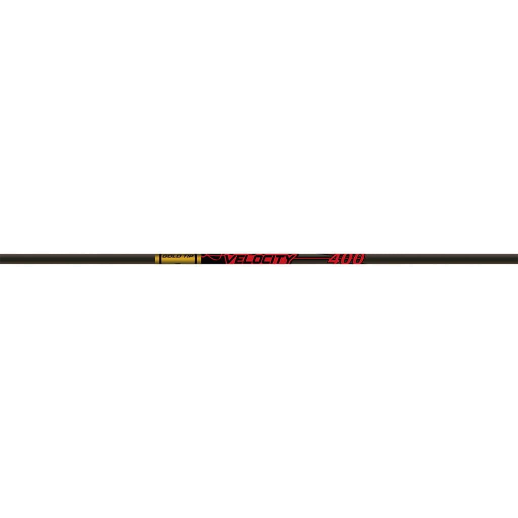 Gold Tip Velocity Shafts - 12 Pack | High-Performance Carbon Arrows for Target Shooting & Hunting | Perfect for Outdoor Sports & Archery Competitions