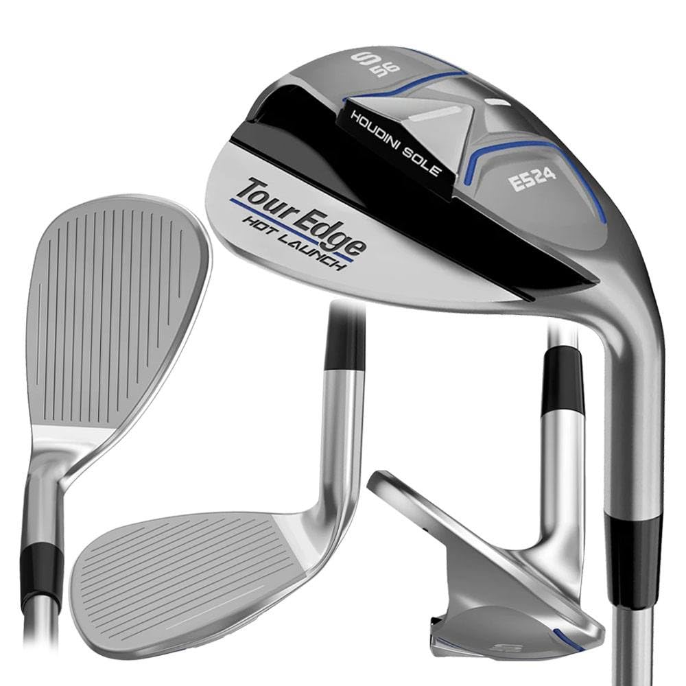 Tour Edge Hot Launch E524 Wedge Golf Club - Premium 2024 Model for Precision Shots | Perfect for Short Game & Approach Shots on the Course