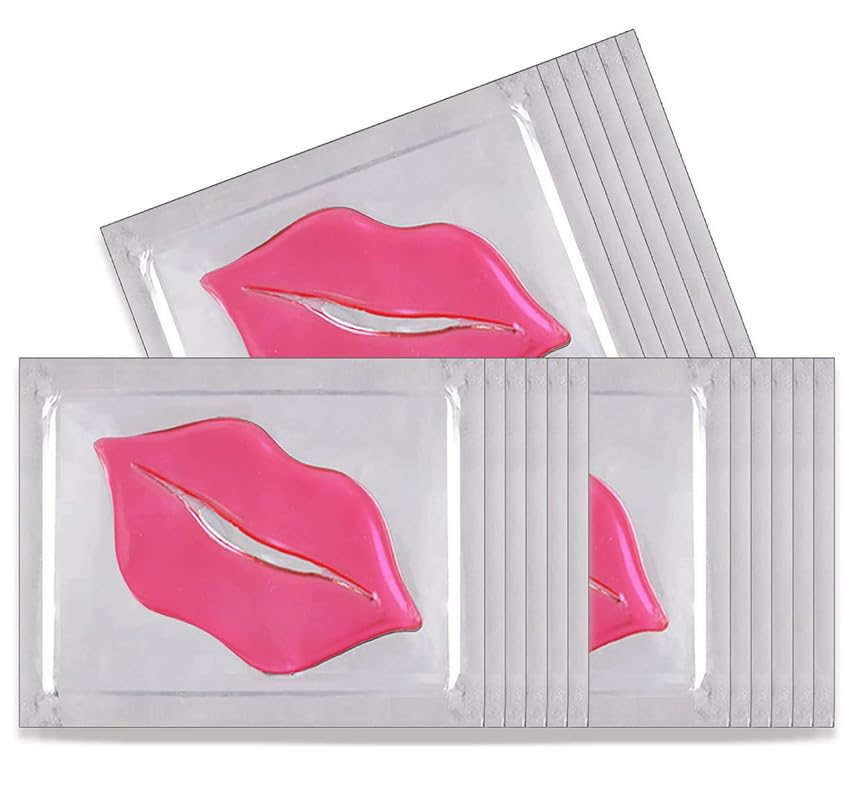 Pink Lita Lip Exfoliator & Super Collagen Lip Mask with Moisture Essence - Pack of 6 | Hydrates Dry Lips, Reduces Dark Spots & Wrinkles | Perfect for Night Care, Winter Lip Treatment & Daily Lip Care Routine