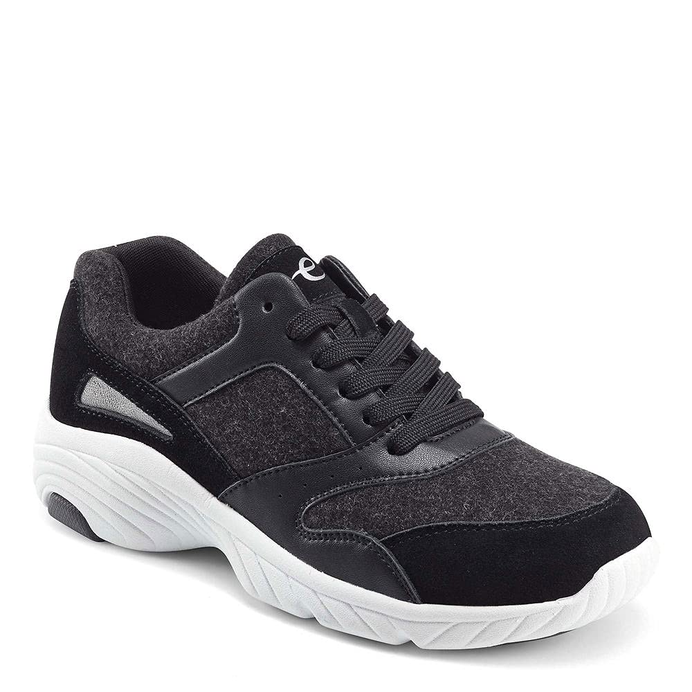 Easy Spirit Women's Pisa Walking Shoes - Comfortable Slip-On Sneakers for Travel, Work & Everyday Wear | Lightweight & Supportive Walking Shoes for Women