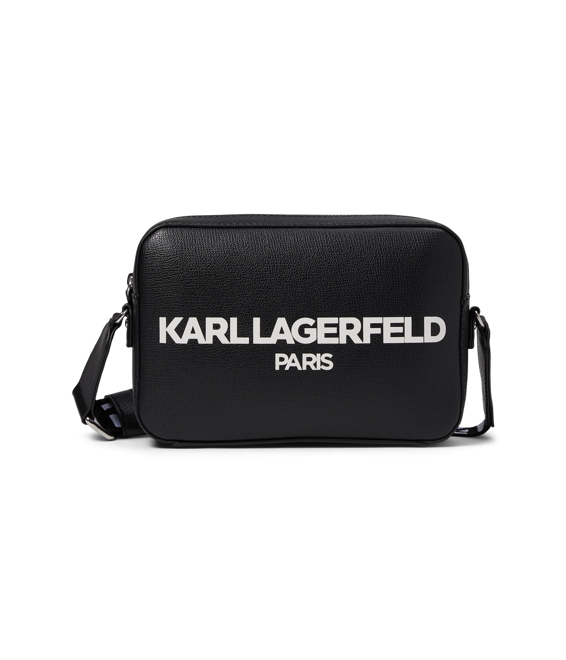 Karl Lagerfeld Paris Maybelle Camera Crossbody Bag - Stylish Leather Shoulder Purse for Women | Perfect for Travel, Shopping & Everyday Use